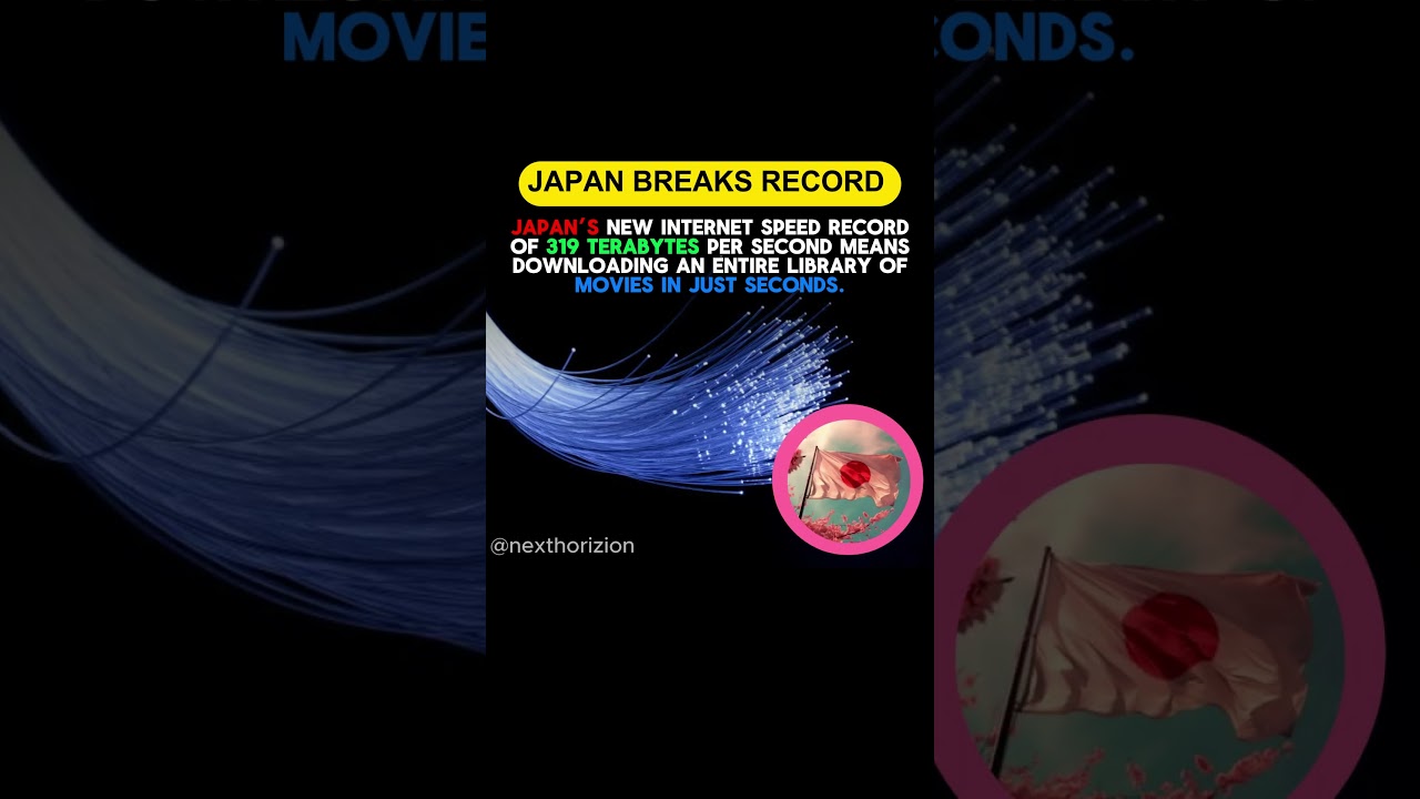 Meet Japan's 319 Tbps Internet: Fastest in the World 🌐 