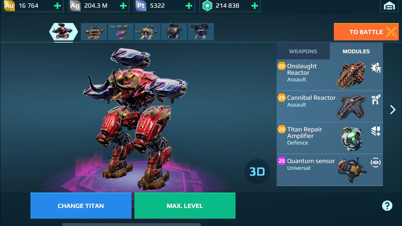 Minos is one of the OP Titan ? | iOS Players Only | War Robots Gameplay