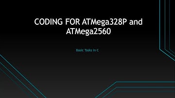 Coding in Assembly and C for ATmega328P | (Lab 2-4)