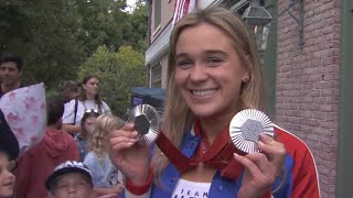 Darien welcomes home two-time Paralympic silver medalist