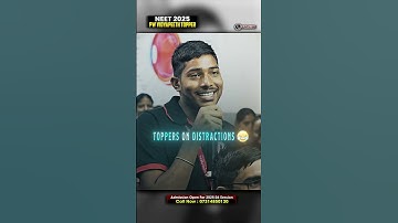 Toppers on distractions 😂🔥|PW Vidyapeeth 🌟| Trending Motivational Video🔥|Result Reaction 💀