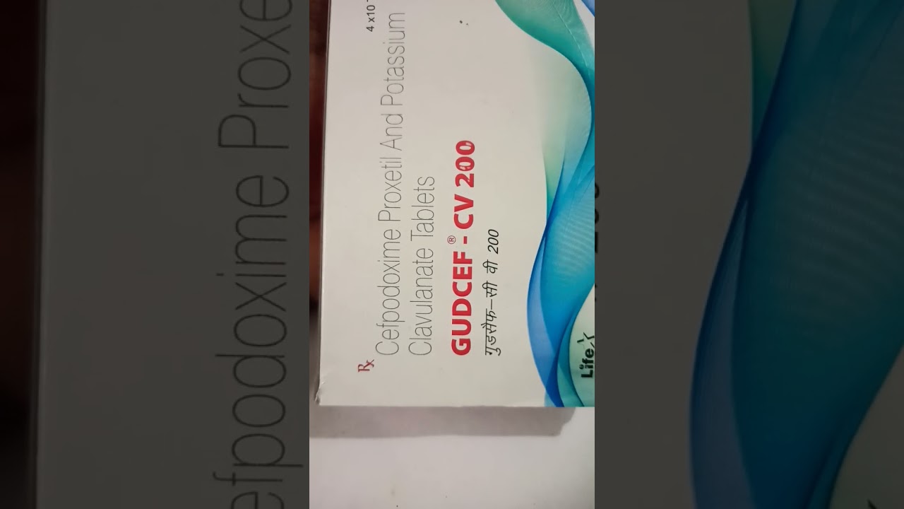 Gudcef CV 200 Tablet Uses