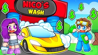 Spending 100,000 For The Best Car Wash In Roblox