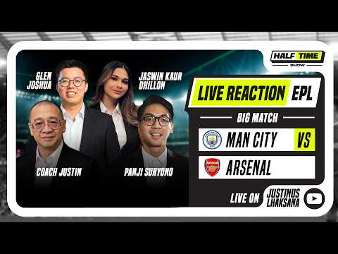 bro178slot x admin toto login - HALF TIME SHOW #24 : LIVE REACTION EPL MANCHESTER CITY VS ARSENAL