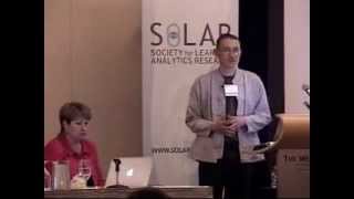 [LAK 2012] April 30: 2A - Learning Dispositions and Transferable Competencies