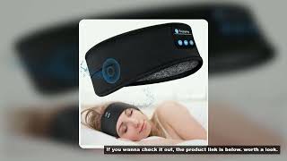 Bluetooth Sleeping Headphones Sports Headband Thin Soft Elastic Comfortable Wireless Music Earphones screenshot 4