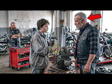 Homeless 13-Year-Old Enters Biker Club If I Fix Your Bike, Can You Keep Me  They Gave Him 48H