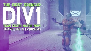 Unreal Tournament 99 [UT99] - sas vs. [w]hiners - The first OpenCup DIV 1 4on4 TDM SF - pov kepa