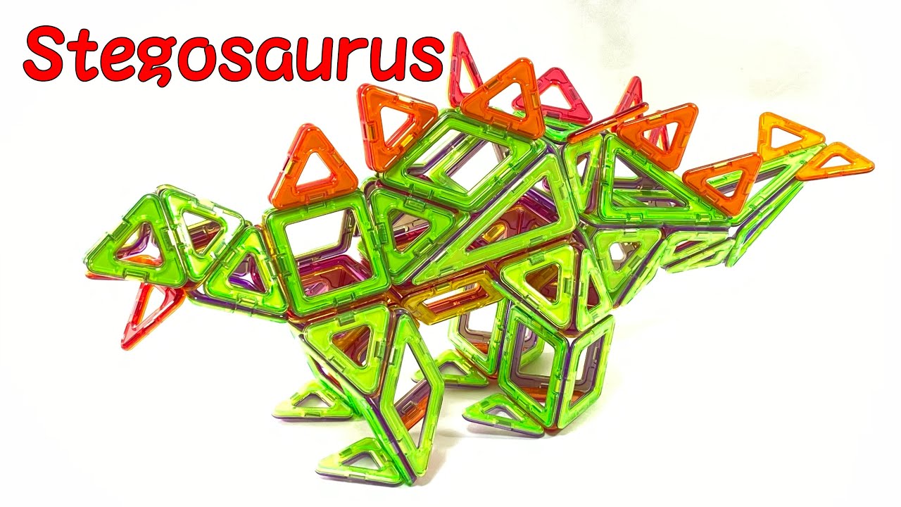 How to make Stegosaurus ステゴサウルス の作り方 【MAGFORMERS】マグネット ブロック BLOCK【マグフォーマー】 dinosaur 恐竜 How to make Stegosaurus ステゴサウルス の作り方 【MAGFORMERS】マグネット ブロック BLOCK【マグフォーマー】 dinosaur 恐竜