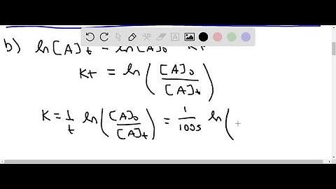 For the reaction A ⟶products, the following data give [A] as a function of …