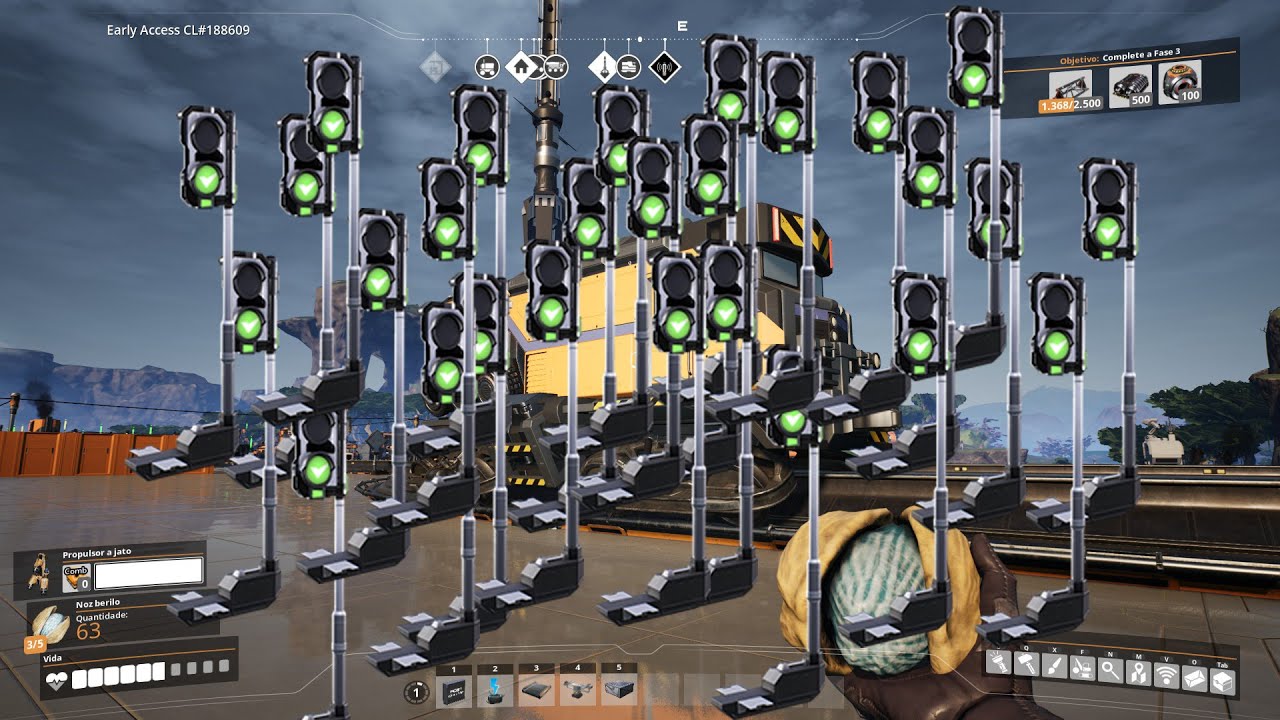 Satisfactory Sinais de Trecho