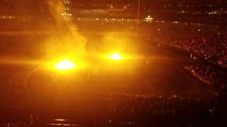 Star Wars fireworks display - Seattle Mariners