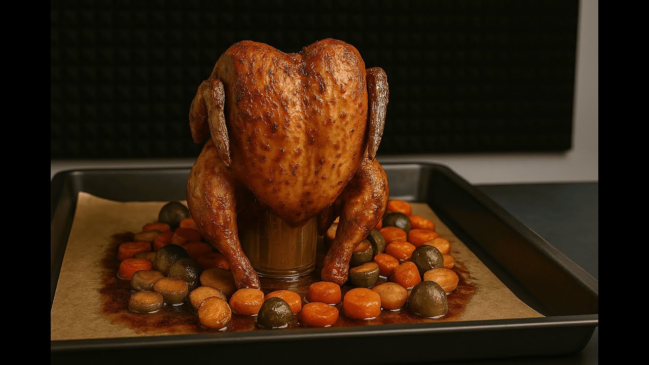 Курица на банке, которая сведёт с ума! Нежная, сочная, в пряном соусе