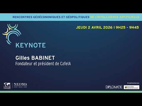 Artificial intelligence: what upheavals? With Gilles Babinet