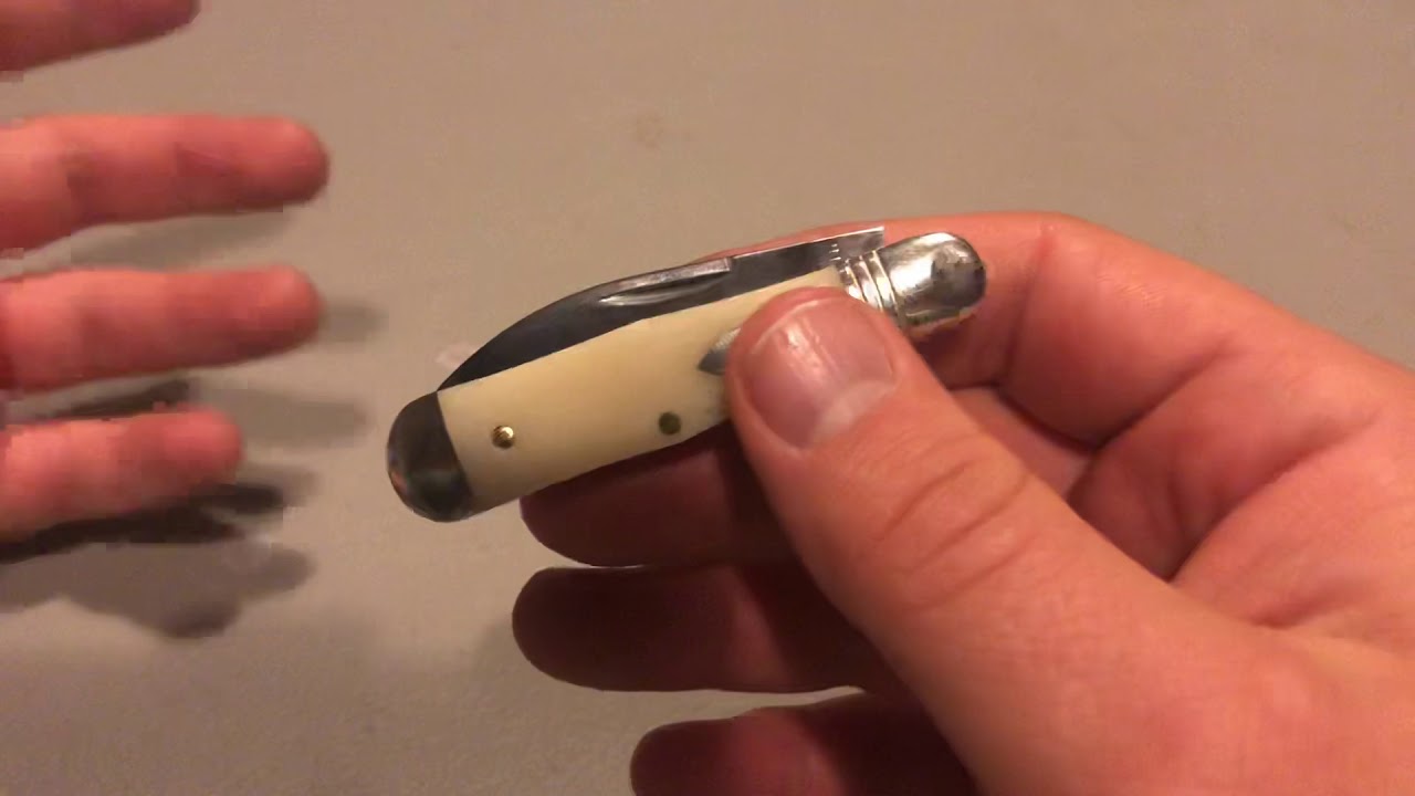 Размышления о ножах: Great Eastern Cutlery Northfield #06 Pemberton из гладкой белой кости и Whar...