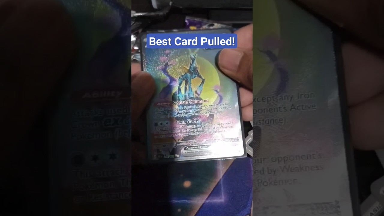 Temporal Forces Unboxing! Iron Crown Ex SIR pulled! Pokemon TCG 