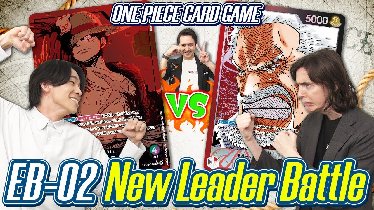 ONE PIECE CARD GAME EB-02 New Leader Battle - YouTube