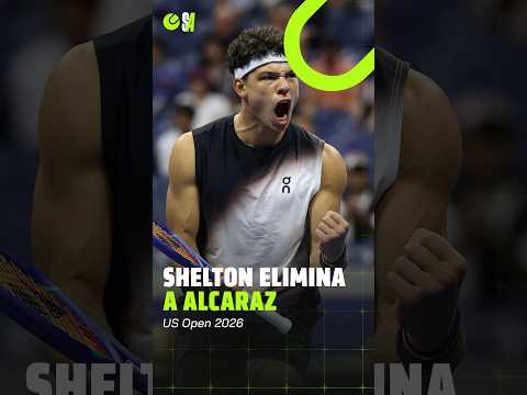 Video Ben Shelton elimina a Carlos Alcaraz en un PARTIDAZO a 5 sets en el US Open