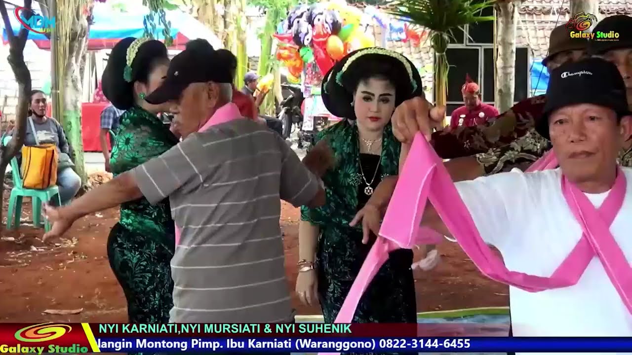 FULL TAYUB SIANG SUMUR BOR CAGERAN NYI KARNIATI,NYI HENIK & NYI MURSIATI ||PUJILARAS BAJUL KLIWON