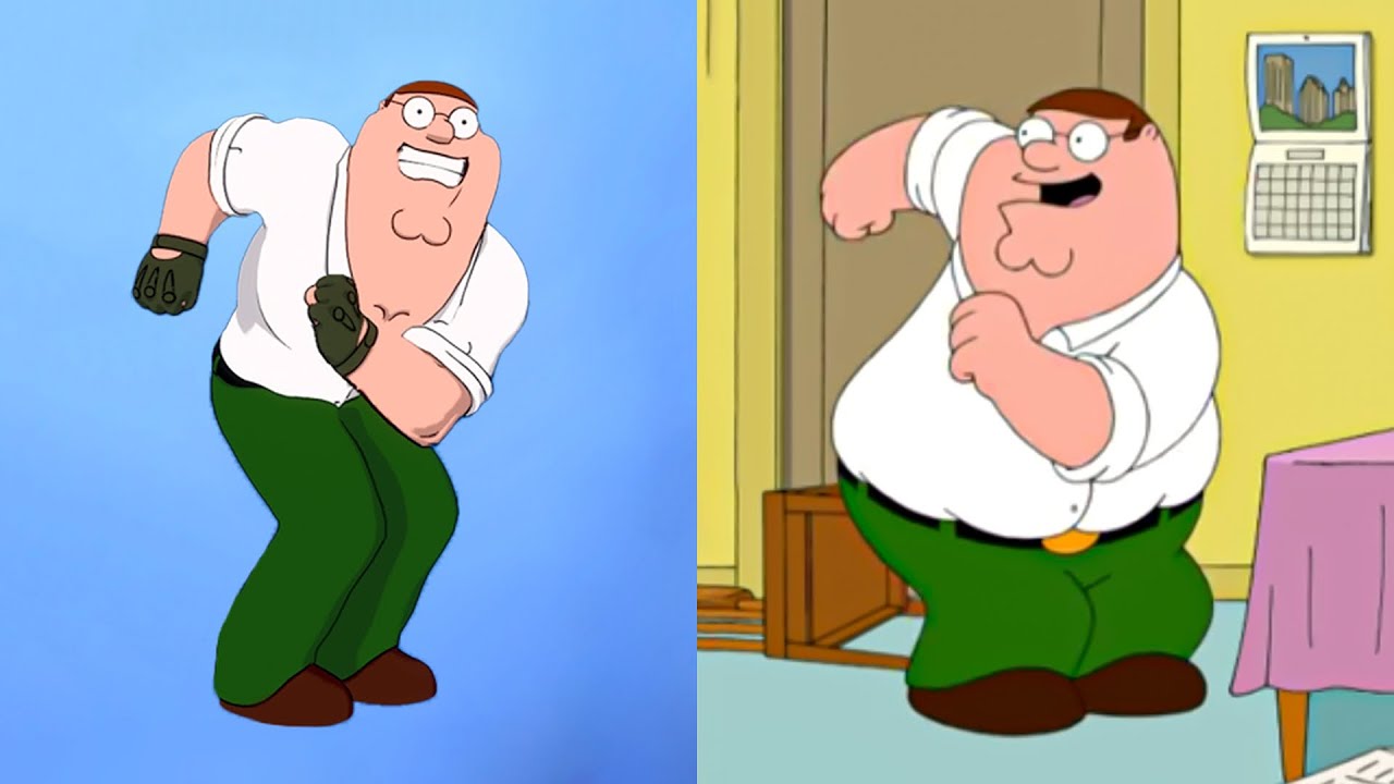 Cartoon Characters Doing Fortnite Dances! (Peter Griffin, Jake The Dog