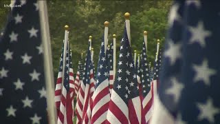 Hundreds of flags flying across the Treasure Valley in honor of Memorial Day