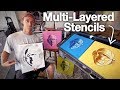EPIC Multi-Layered Stencil Project - Cyclops Characters