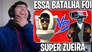 Skidibi Toilet Vs Camera Man - Batalha de rima | REACT