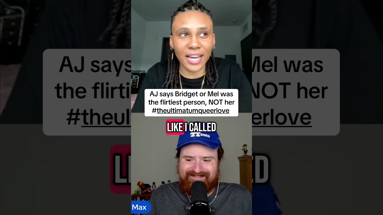 AJ says Mel or Bridget was the flirtiest person on The Ultimatum: Queer Love Season 2 #theultimatum