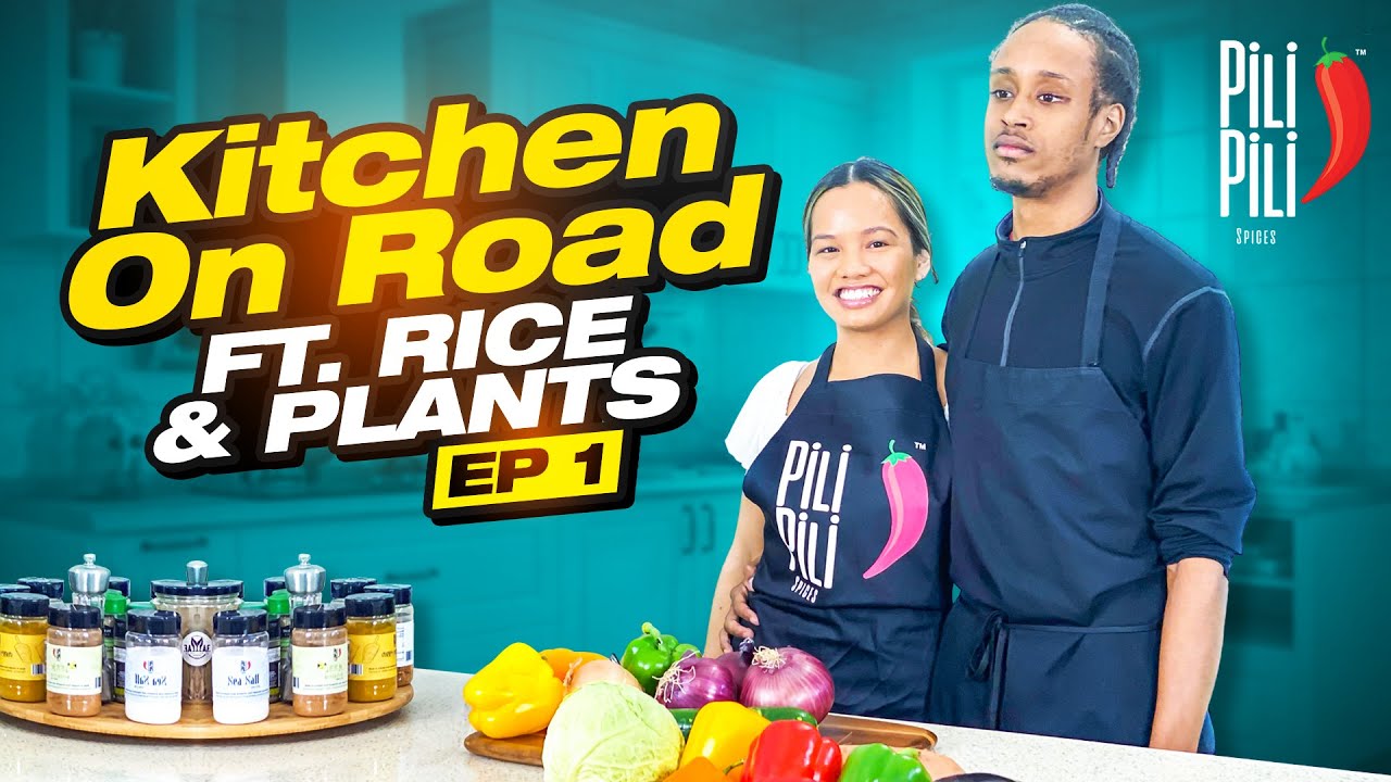 Kitchen On Road Ft. Rice & Plants EP.1 | How to Make Sauteed Vegetables | Vegan Jerk Recipes: