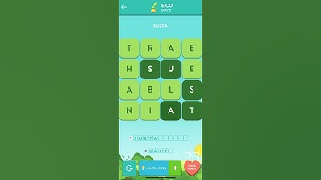 Wordbrain 2 Eco Event Day 3 [iOS] | Cheats for Wordbrain