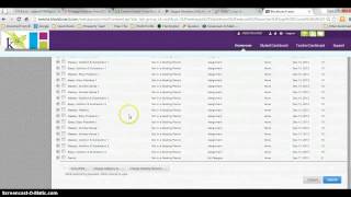 014  Blackboard Gradebook Grade Columns