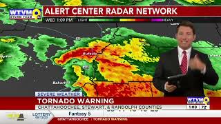 WTVM News Leader 9 Severe Weather Coverage June 14, 2023