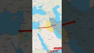 Distance between Tel Aviv Palestine to Iran #distancemeasurement #military #automobile #history