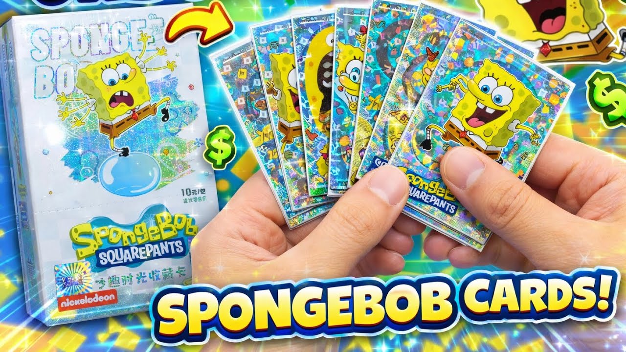 Opening TWO BOXES of Kayou Spongebob Cards! 