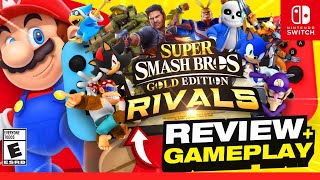 SUPER SMASH BROS GOLD EDITION RIVALS  (REVIEW + GAMEPLAY )⚔💥PARTE 1