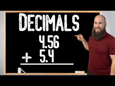 Learn How To Easily Add Decimals | Adding Decimals How To |
