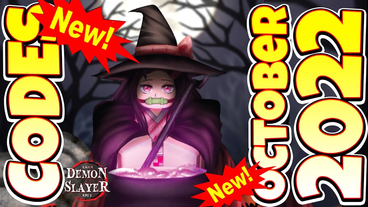 NEW CODES [🎃HALLOWEEN🎃] Demon Slayer RPG 2, Roblox GAME, ALL