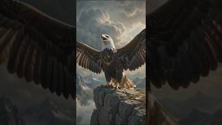 Eagle Hatches From a Giant Egg 🦅 | Cinematic AI Transformation | #shorts #ai