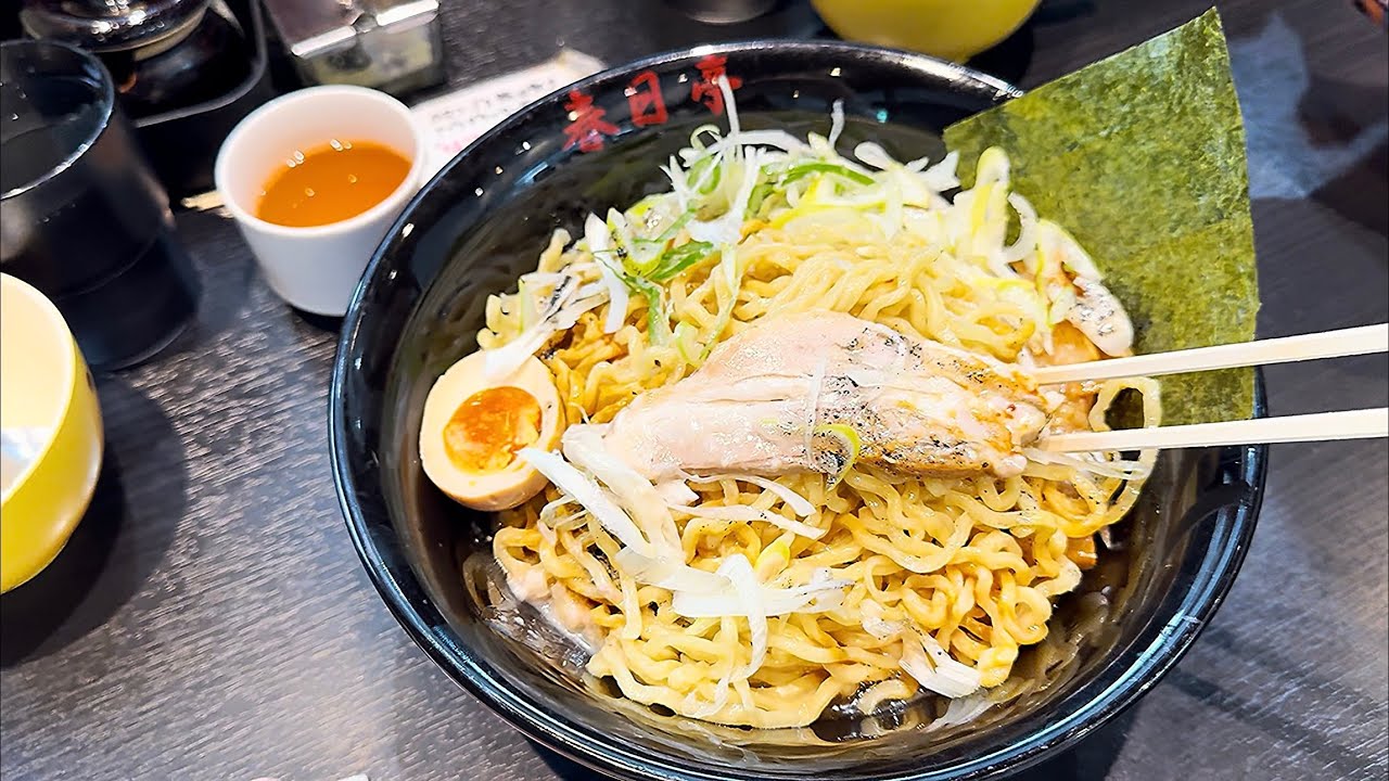 Aburasoba Kasugatei Kashiwa Japanese Soba Noodle Restaurant Review @ Chiba Kashiwa Tokyo Japan 🇯🇵