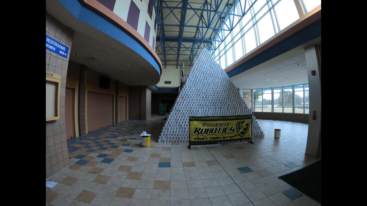 *New World Record* World's Largest Toilet Roll Pyramid 2020 YouTube