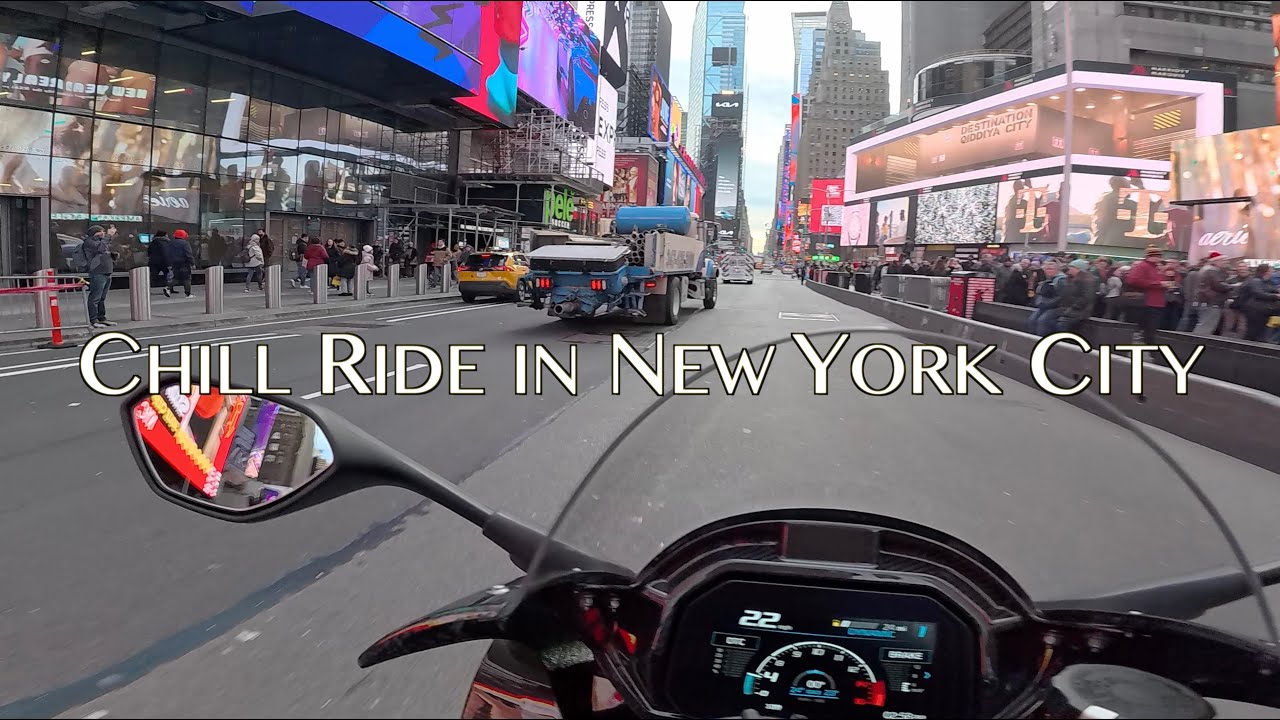 Chill Ride A chill ride in New York City - YouTube