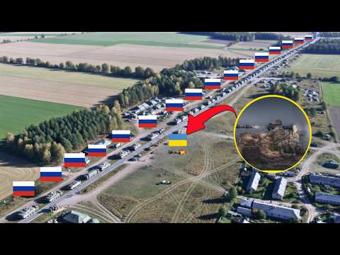 Swedish Weapons Destroy MASSIVE Russian Column in Ukraine
