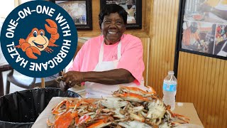 OneOnOne with 16x World CrabPicking Champion, Hurricane Hazel