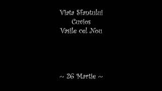 Viata Sfantului Cuvios Vasile Cel Nou 26 Martie