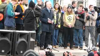 Trident demo - Jeremy Corbyn speech - 2016