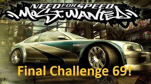 TB2 2005 Need For Speed Most Wanted, Final Challenge 69! - Pure Gameplay