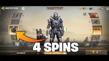 4 SPINS ON OMNIPOTENT DRAW FOR LEGENDARY GHOST RETRIBUTION & SHORTY SEASON 5 COD MOBILE S5