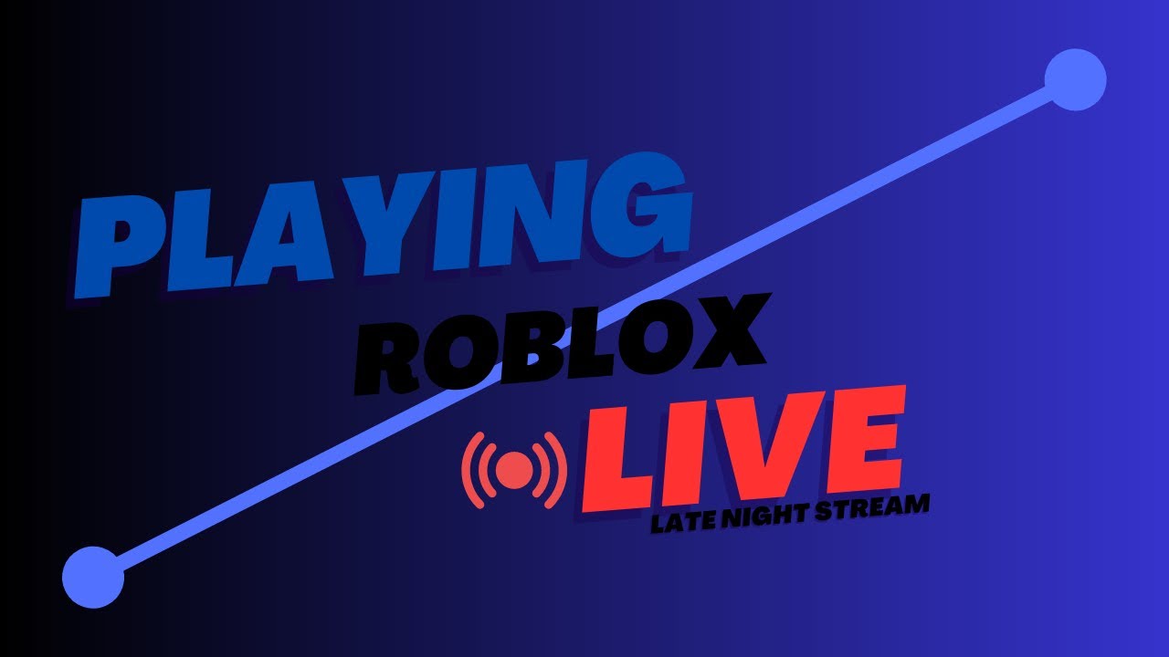 Playing Roblox Roleplay games live late night stream!!! - YouTube