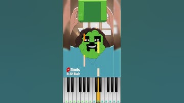 Mangos Steve (Minecraft Movie ) @Fash - Piano Tutorial