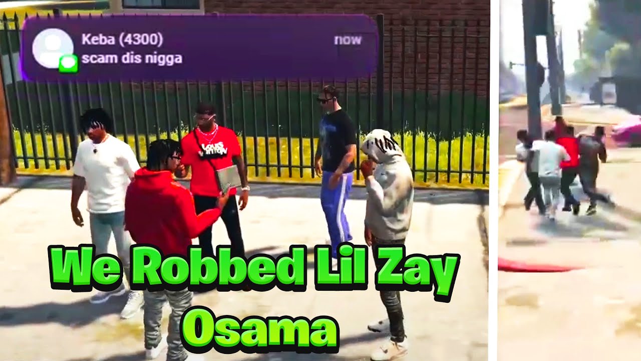 在 YouTube 上观看 We Robbed Lil Zay Osama 💥🥷🏾| Wesley "2Tone" Romez in Windy City Rp Pt 13. 在 YouTube 上观看 We Robbed Lil Zay Osama 💥🥷🏾| Wesley "2Tone" Romez in Windy City Rp Pt 13.